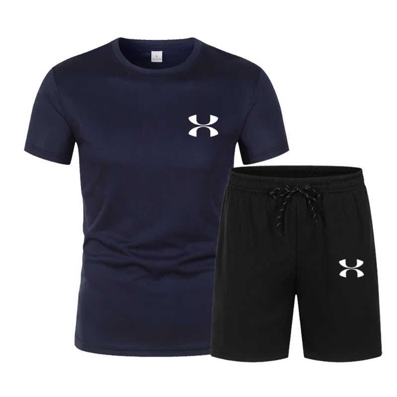 Men's Sports Set Fitness Jogging Basketball