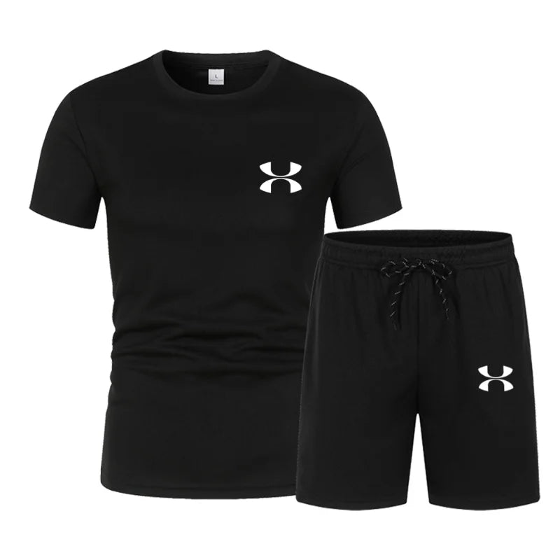 Men's Sports Set Fitness Jogging Basketball