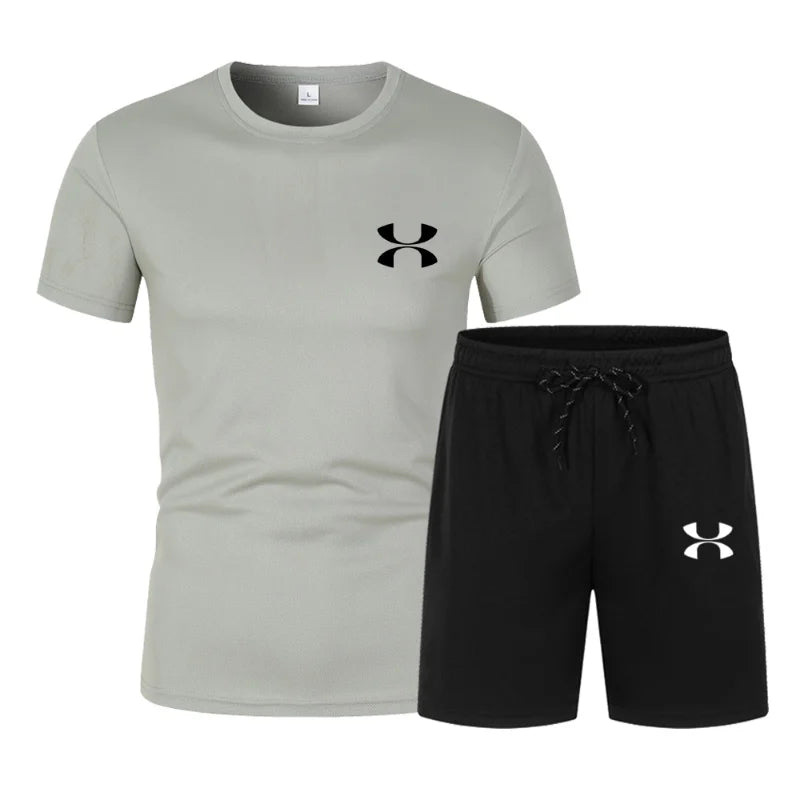 Men's Sports Set Fitness Jogging Basketball